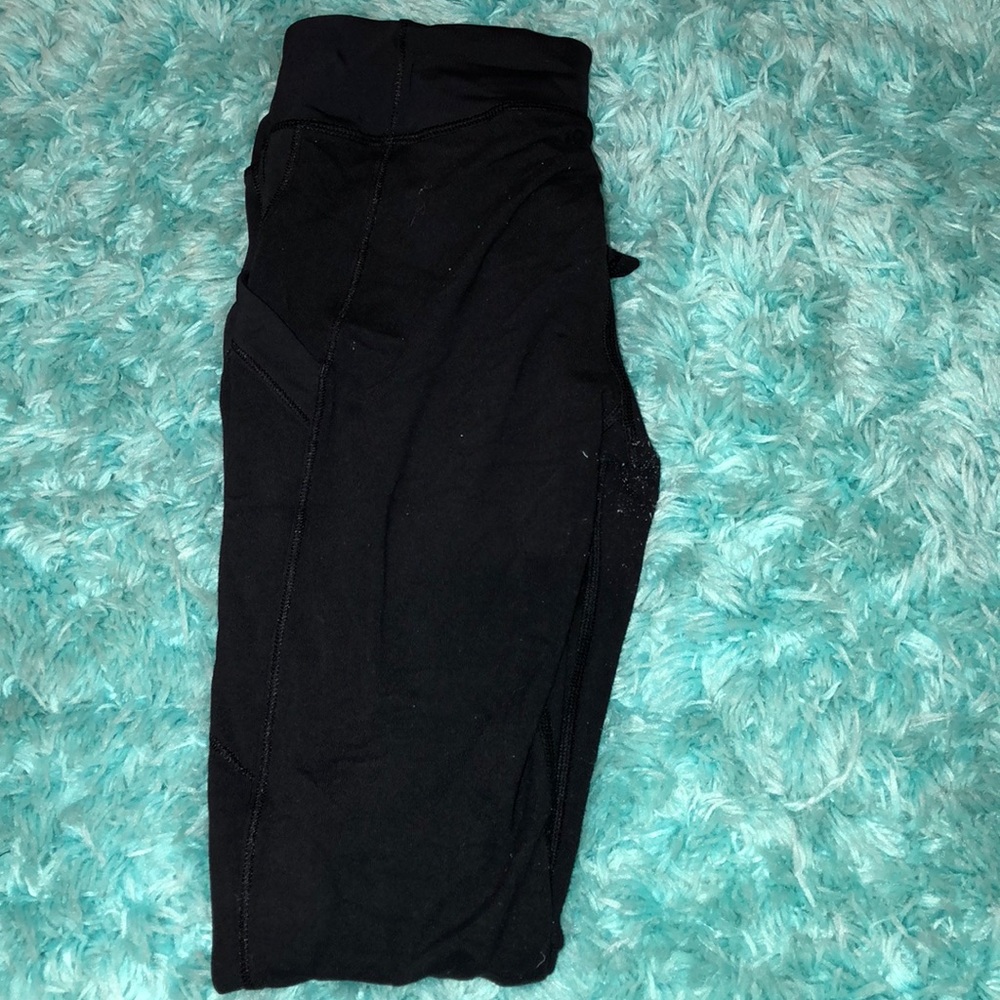 Black Ivivva Leggings with Pockets
